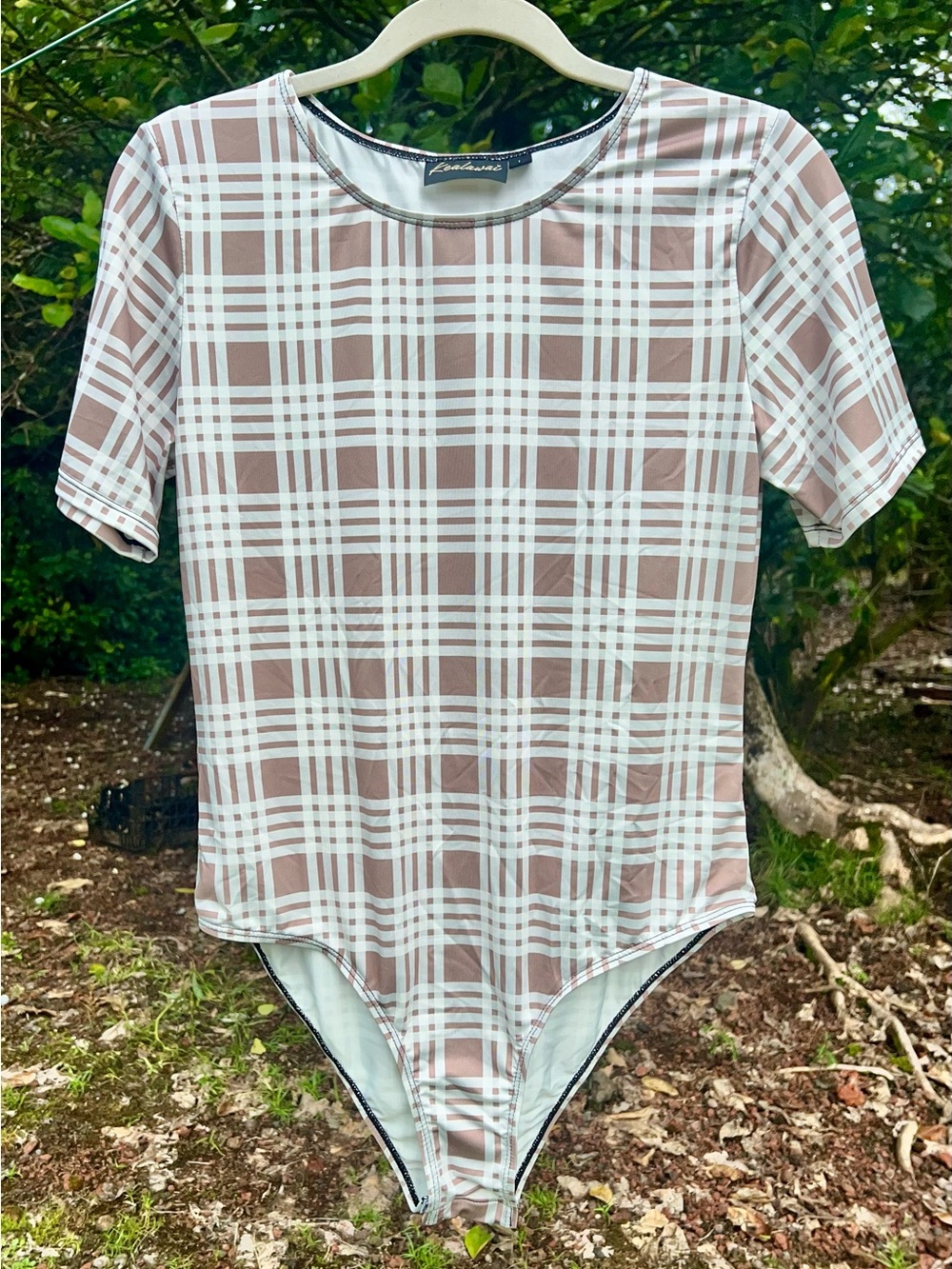 Kealawai Palaka Bodysuit, Size Large, BNWOT